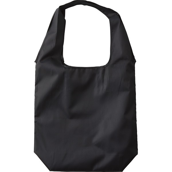 肩掛けエコトートバッグ ブラック  A-1