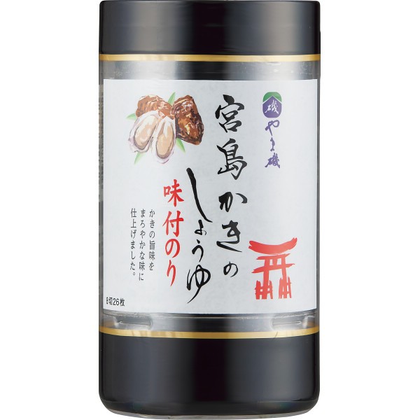 やま磯　宮島かきの醤油のりカップＧ  宮島かきｶｯﾌﾟG