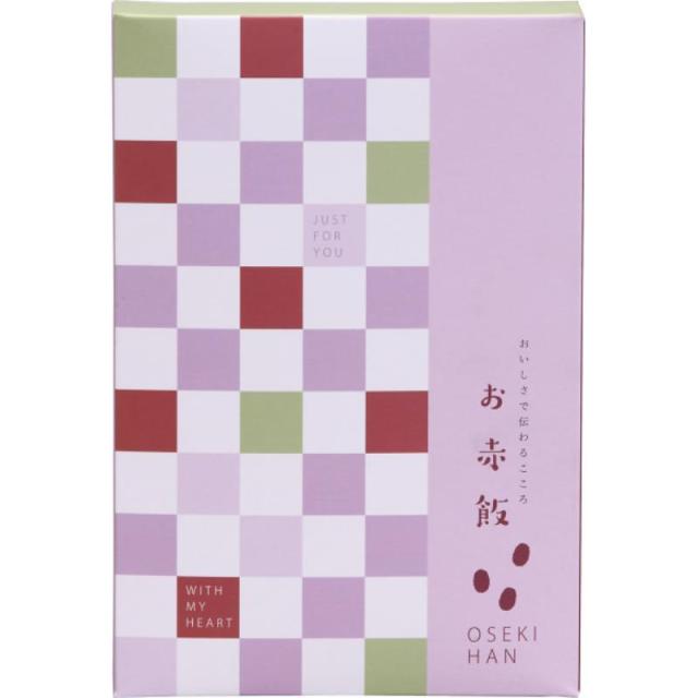 御祝.お返し,引出物,記念品は:お赤飯(2合)