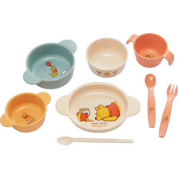 御祝.お返し,引出物,記念品は:コンビ くまのプーさん 充実セット 117629