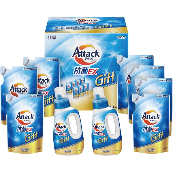 御祝.お返し,引出物,記念品は:花王 アタック抗菌EXギフト K・AR-50A