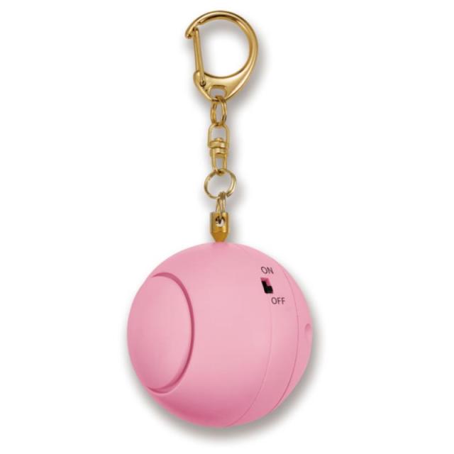 販促、ノベルティ,記念品は:プリンセス防犯ブザーポンポン B/ピンク GE084P