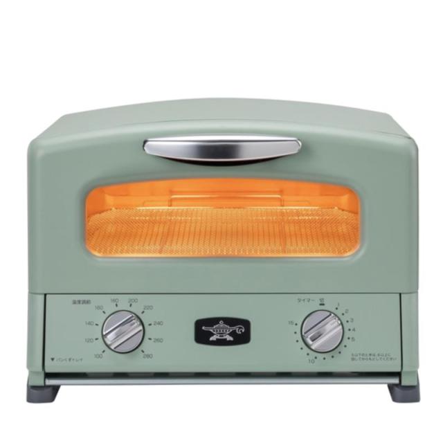 販促、ノベルティ,記念品は:アラジン  4枚焼きグラファイトグリル＆トースター B/グリーン AGT-G13B(G)