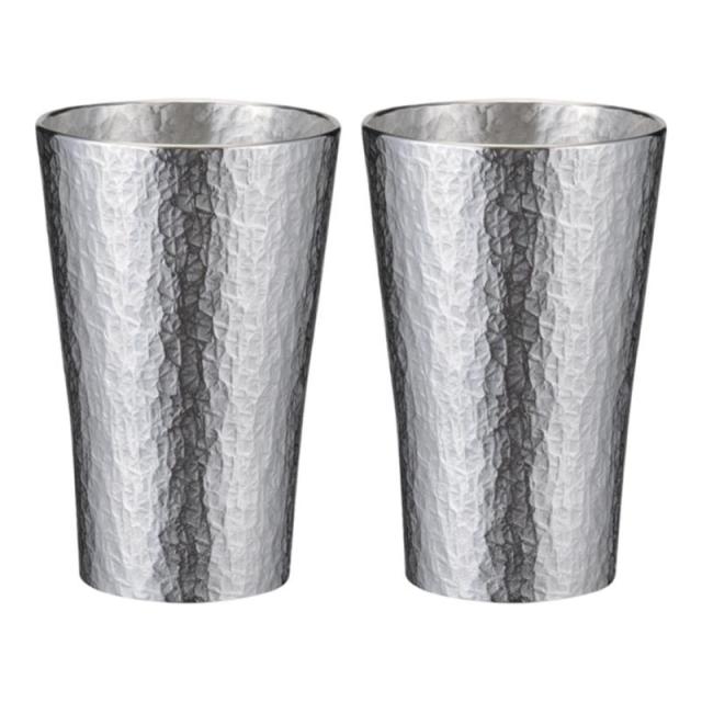 販促、ノベルティ,記念品は:本錫タンブラー 六花(りっか)中 ペア trk-2P