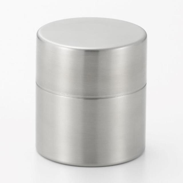 販促、ノベルティ,記念品は:翠  ステンレス茶筒  小 YJ3103