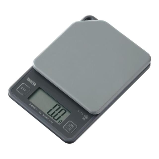 販促、ノベルティ,記念品は:タニタ デジタルクッキングスケール B/ﾀﾞｰｸｸﾞﾚｰ KJ-P11-DG
