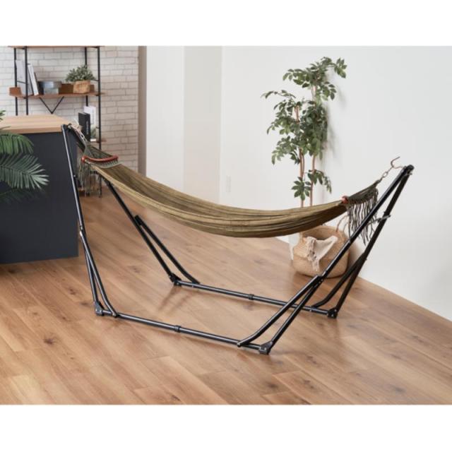 販促、ノベルティ,記念品は:2WAY自立式ポータブルハンモック GF-OD003