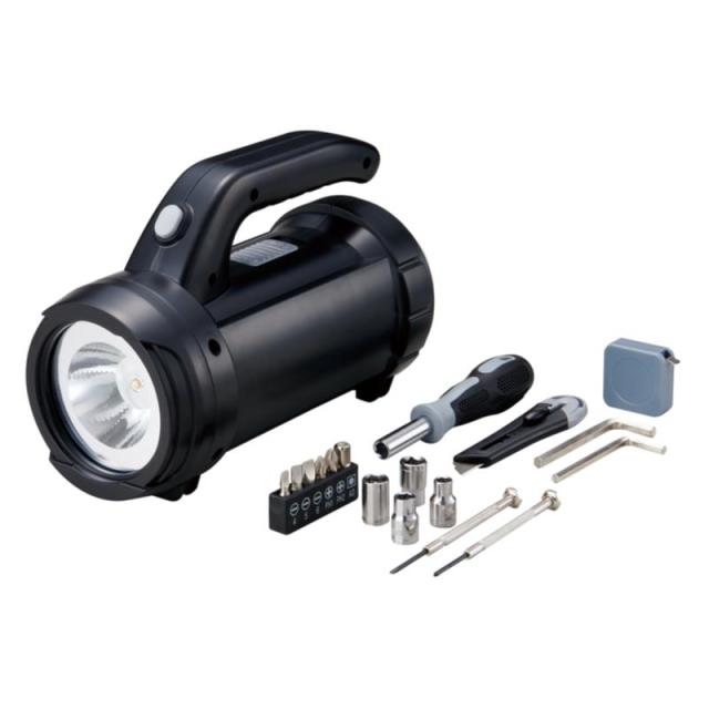 販促、ノベルティ,記念品は:工具付懐中ライト 6199