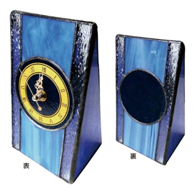 販促、ノベルティ,記念品は:ステンドグラス置時計 SC-01