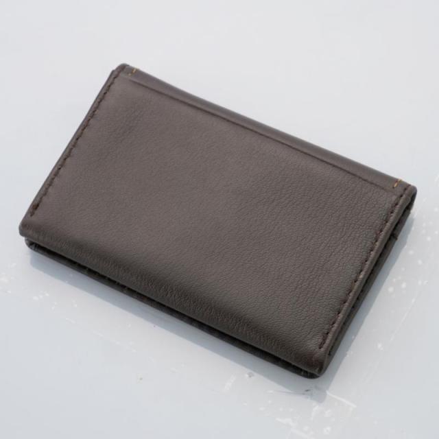 販促、ノベルティ,記念品は:アーノルド・パーマー名刺入れ B/ダークブラウン 4AP3653BN