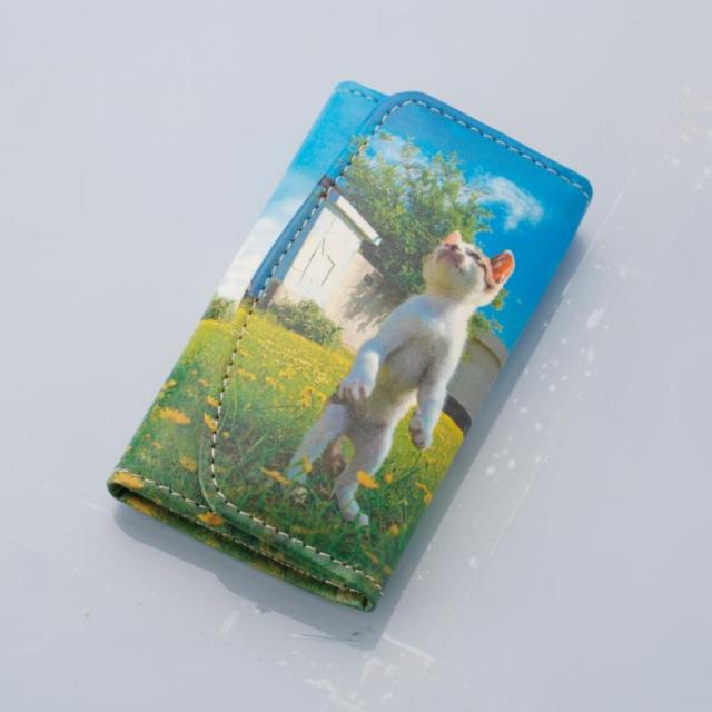 販促、ノベルティ,記念品は:立ち猫「希望の立ち猫」キーケース TW1901