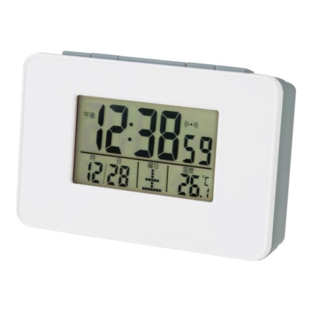 販促、ノベルティ,記念品は:電波目覚まし時計 SN-01
