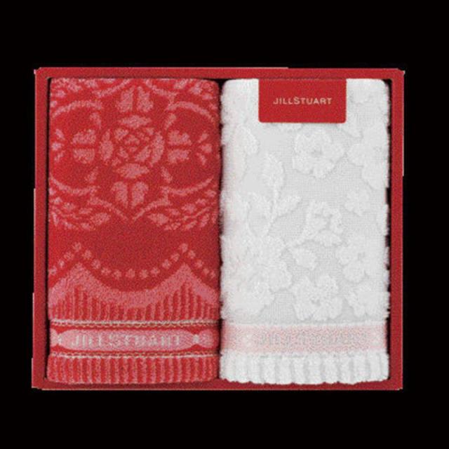 販促、ノベルティ,記念品は:ジルスチュアート ボヌールフェイスタオル2P 58-3249200
