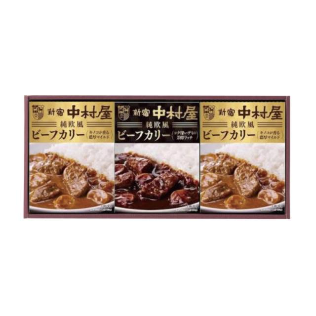 販促、ノベルティ,記念品は:新宿中村屋 ビーフカリーギフト NK-20B