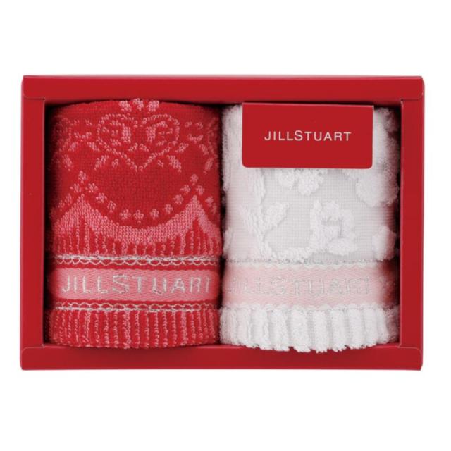 販促、ノベルティ,記念品は:ジルスチュアート ボヌールタオルハンカチ2P 58-3249100