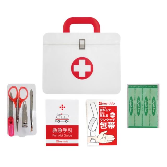 販促、ノベルティ,記念品は:ファーストエイドミニ5点セット FM-05