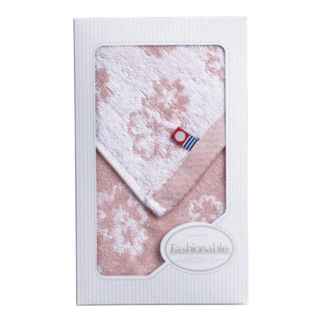 販促、ノベルティ,記念品は:今治タオルブランド おりざくら ウォッシュタオル A/ピンク IB-5606