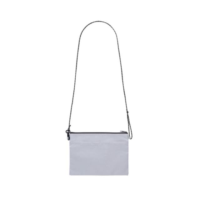 販促、ノベルティ,記念品は:テントクロス 撥水サコッシュ B/ｸﾞﾚｰ 0032-02