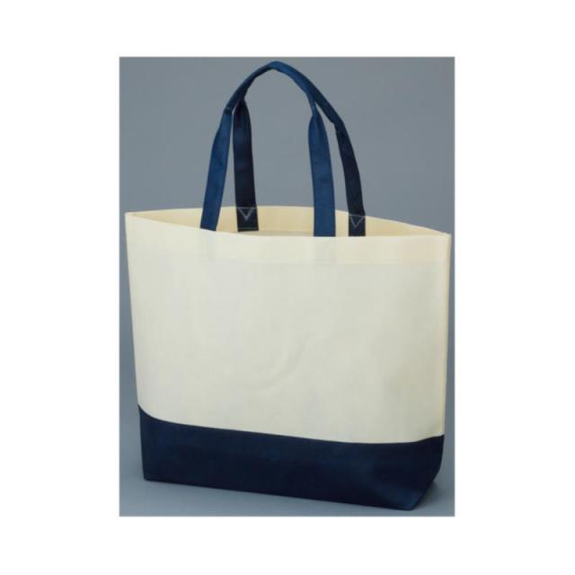 販促、ノベルティ,記念品は:トートバッグ ヨコ 底マチ付 A/ﾈｲﾋﾞｰ 048621
