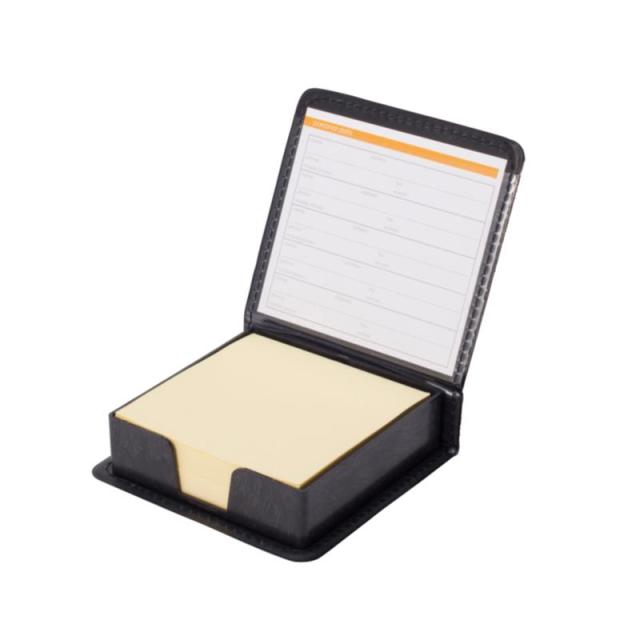 販促、ノベルティ,記念品は:レザー調ふせんセット 16-35