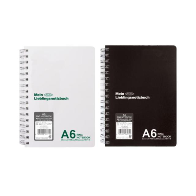 販促、ノベルティ,記念品は:A6リングノート（PP表紙付） 指定不可 887194