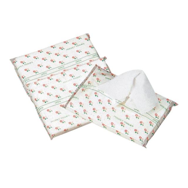 販促、ノベルティ,記念品は:ポケットティッシュ8W