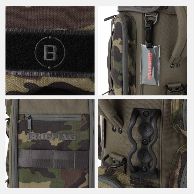 ブリーフィング ゴルフ キャディバッグ CR-6 ＃02 CAMO COMBI