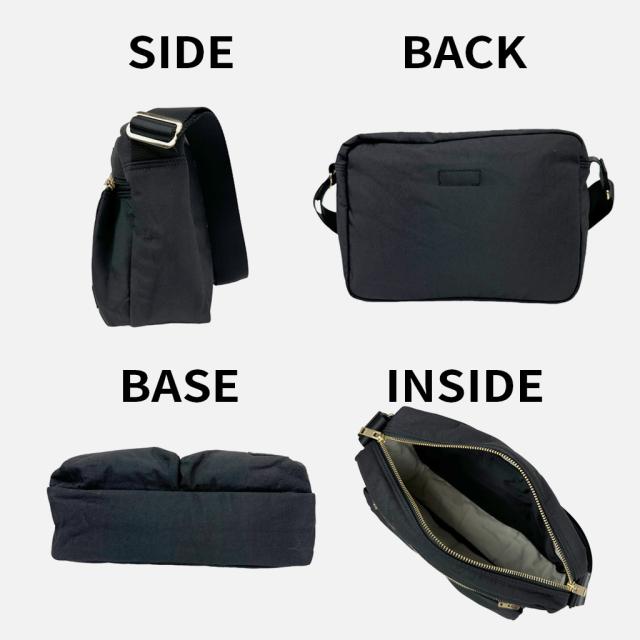 ポーター ドラフト ショルダーバッグ(S) 656-06174 10 ブラック PORTER