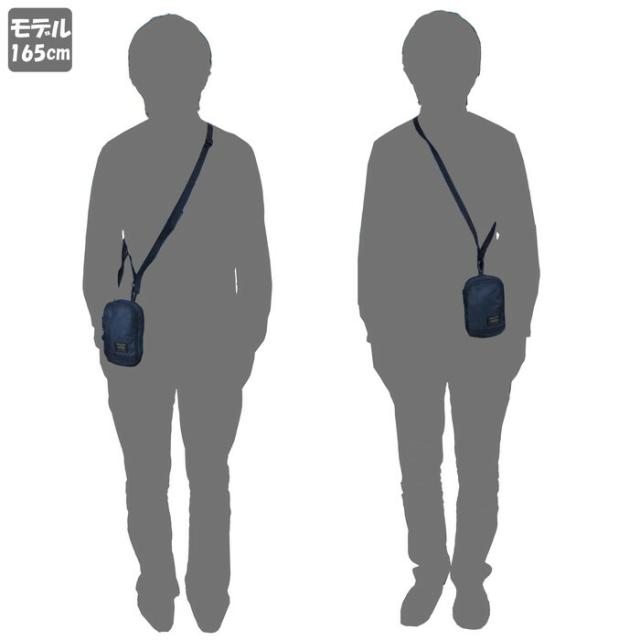 ポーター フラッシュ ショルダーポーチ 689-05945 10 ブラック PORTER