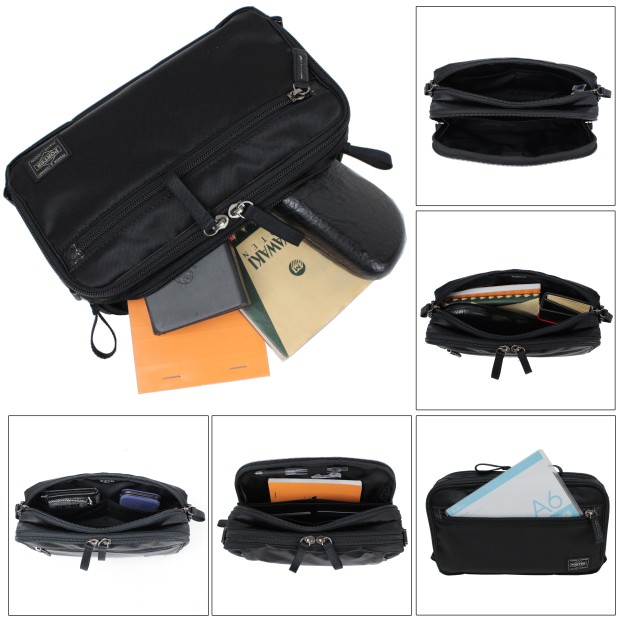 ポーター プラン 2WAYショルダーバッグ 728-08710 10 ブラック PORTER