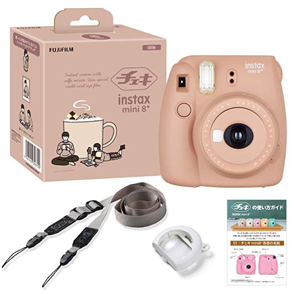 FUJIFILM インスタントカメラ チェキ instax mini8プラス 接写レンズ ...