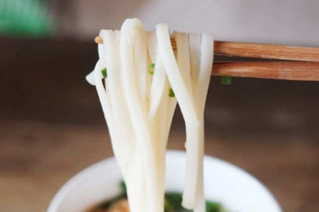 うどん　冷やして食べても美味しい