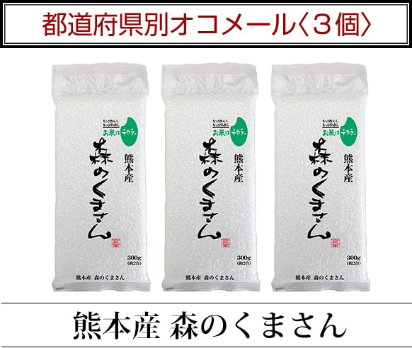 都道府県別オコメール3個