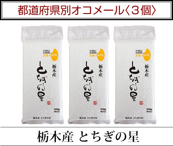 都道府県別オコメール3個