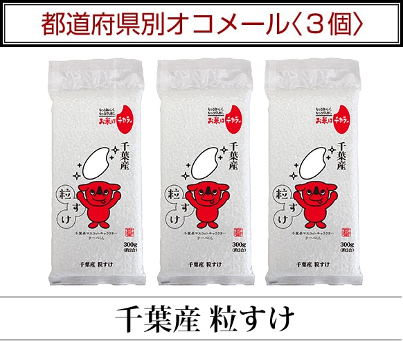 都道府県別オコメール3個