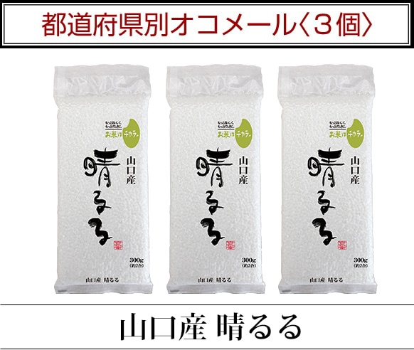都道府県別オコメール3個