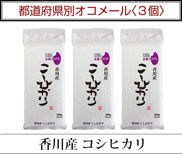 都道府県別オコメール3個