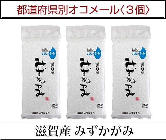 都道府県別オコメール3個