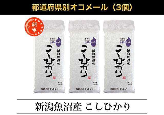 都道府県別オコメール3個