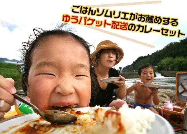 ごはんソムリエがオススメするゆうパケット配送のカレーセット