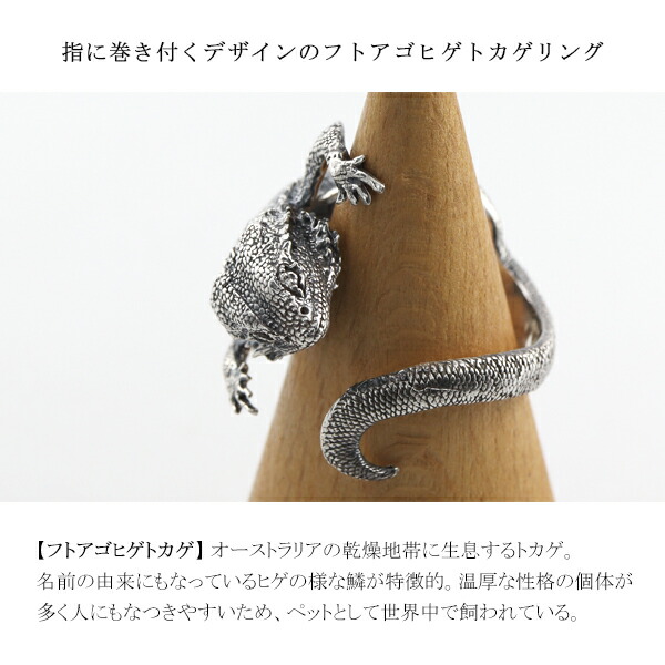 Ninaリング［フトアゴヒゲトカゲ］シルバー925リング img64522840.jpg