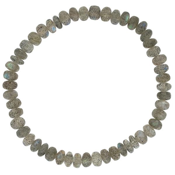 グリーンの℠ 5.7mm PAY マーケット - 新宿銀の蔵 シルバーアクセサリーと天然石のお店|商品ロットナンバー:266907787 17.5cm ラブラドライト ブレスレット (メンズM、レディースLサイズ)の通販はau ∪られた