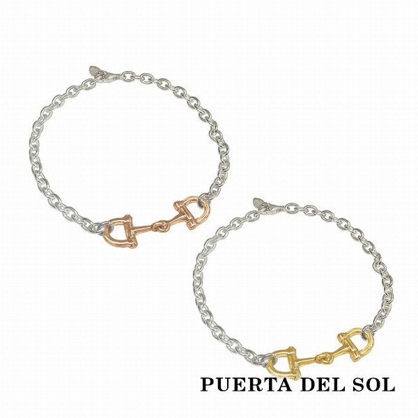 PUERTA DEL SOL Horse Bit ホースビット ブレスレット イエロー