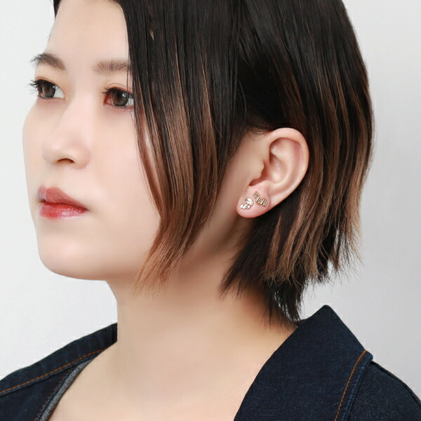 snoopy　クアラントット　ciao ダイヤモンドピアス　K18 楽天市場】スヌーピー SNOOPY ダイヤモンド ピアス K10 10金