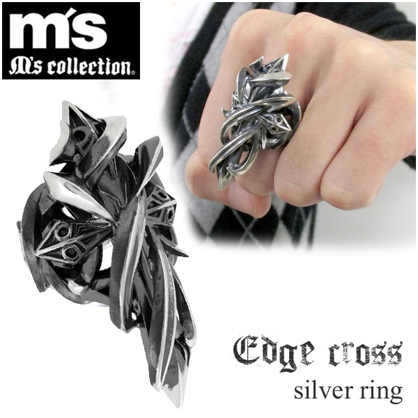 M's collection エムズコレクション THORN 六芒星 茨 リング