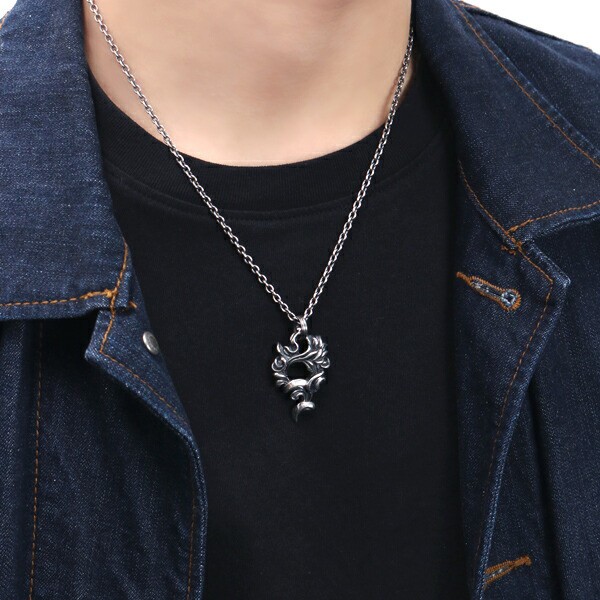Rustlessprout Axis ペンダントトップ ネックレス シルバー925 Rustlessprout Axis ペンダントトップ ネックレス シルバー925