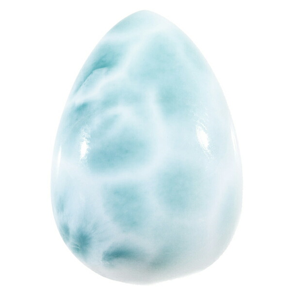 専用【極上,美品】ラリマー ルース　雫型　裸石　握り石　天然　原石　No.３ 専用【極上,美品】ラリマー ルース 雫型 裸石 握り石 天然 原石