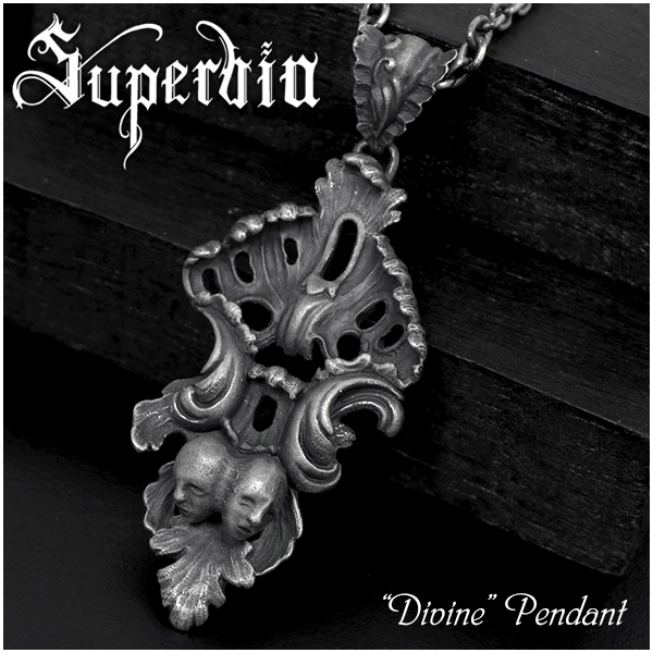 新品本物 Superbia 神性 ペンダントトップ ペンダントヘッド Divine チェーンなし シルバーペンダント シルバー925 メンズ スペルヴィア 55 以上節約 Www Bnooon Com