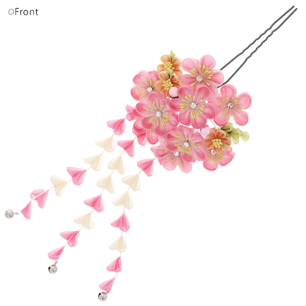 つまみ細工かんざし 簪 成人式、前撮り、結婚式の振袖に