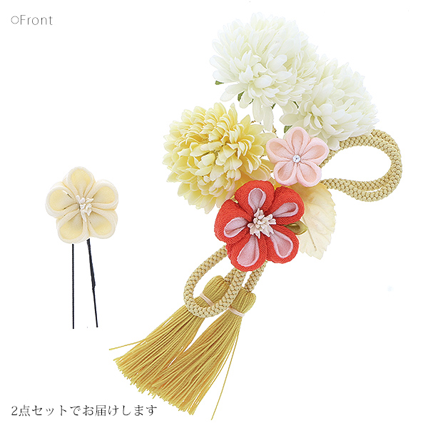 つまみ細工髪飾り お花髪飾り 髪飾りセット